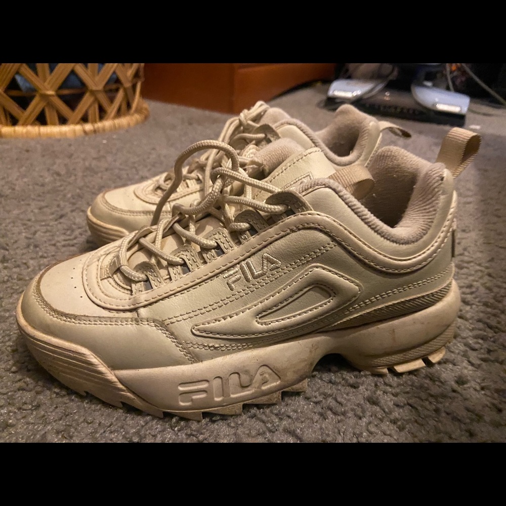taupe chunky filas
